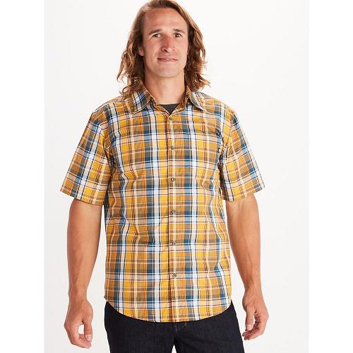 Marmot Lykken Clothes - Mens Shirts Orange CA2937106 Canada